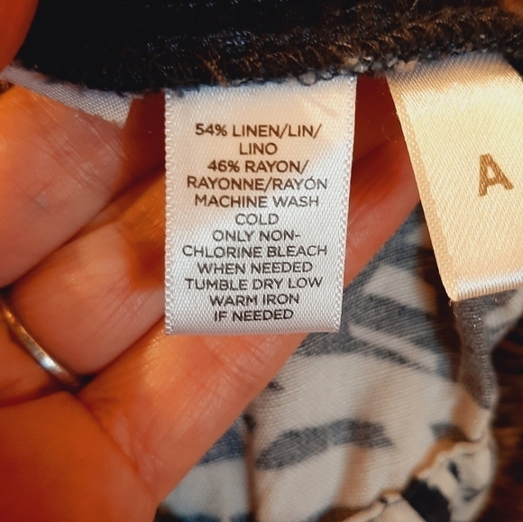 Ann Taylor Loft Linen Jumpsuit Strapless Resortwear Travel Cruise Vacation Beach - Picture 11 of 11